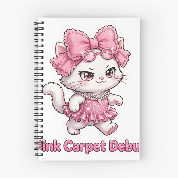 Item preview, Pink Carpet Debut - Coquette Cat designed and sold by mystikalizza.