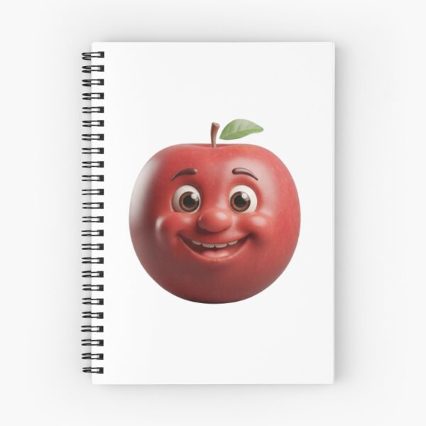 Item preview, Happy Red Apple Cute 3D Art designed and sold by TripleVertex-1.