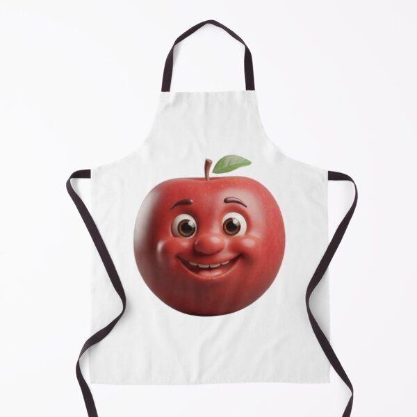Item preview, Happy Red Apple Cute 3D Art designed and sold by TripleVertex-1.
