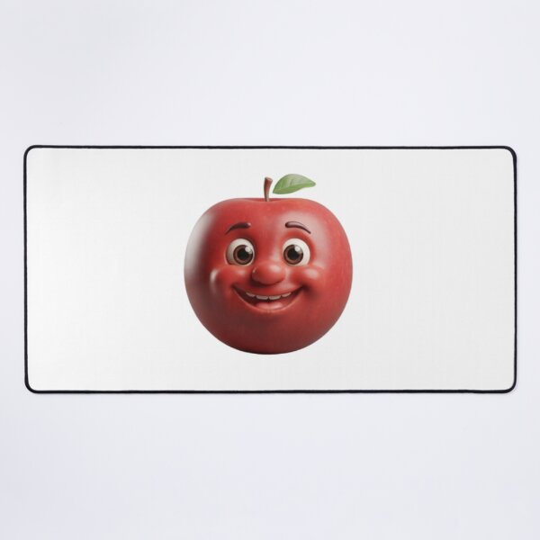 Item preview, Happy Red Apple Cute 3D Art designed and sold by TripleVertex-1.