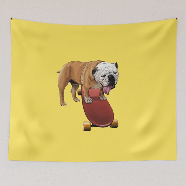 Item preview, Bulldog with skateboard designed and sold by sibosssr.