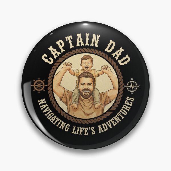 Item preview, Captain Dad designed and sold by Aise06.