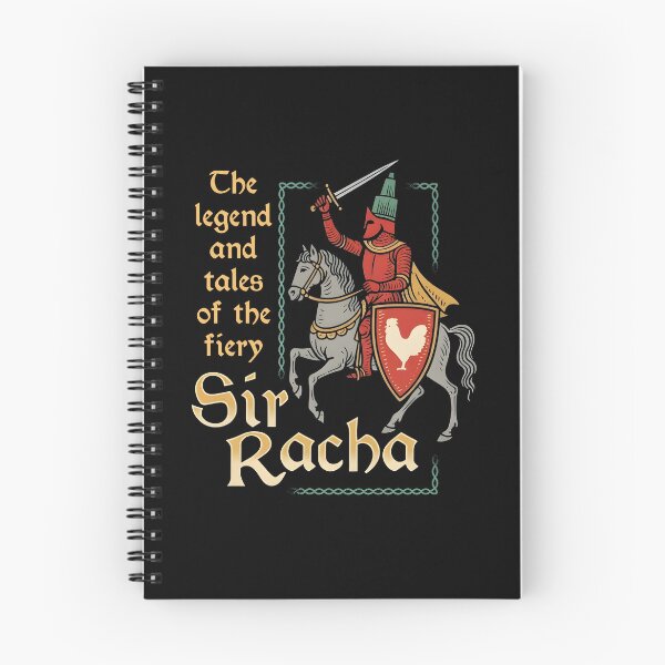 Item preview, Sir Racha Medieval Knight Pun Vintage Fantasy Graphic designed and sold by PixlCrypt.