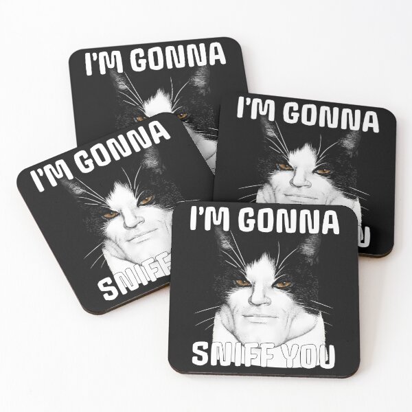 Item preview, Im Gonna Sniff You Meme Cat Lover  designed and sold by mareix.