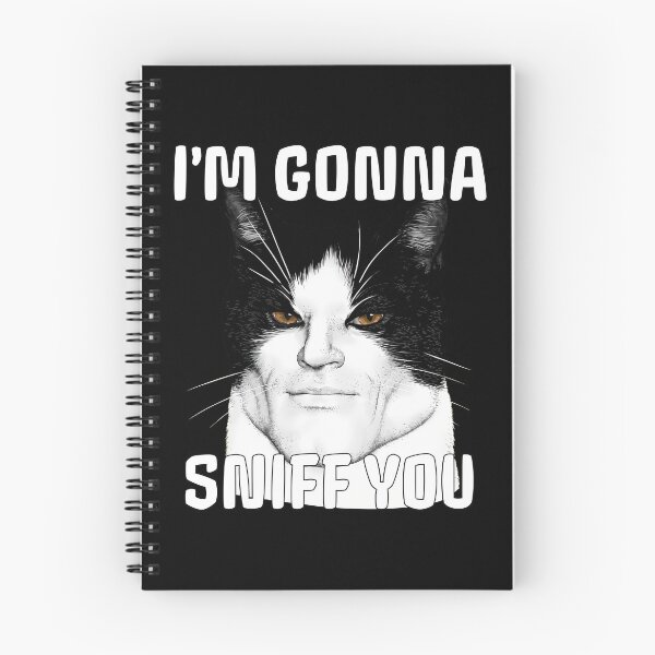 Item preview, Im Gonna Sniff You Meme Cat Lover  designed and sold by mareix.