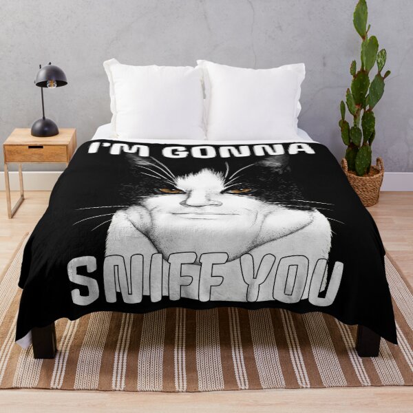 Item preview, Im Gonna Sniff You Meme Cat Lover designed and sold by mareix.