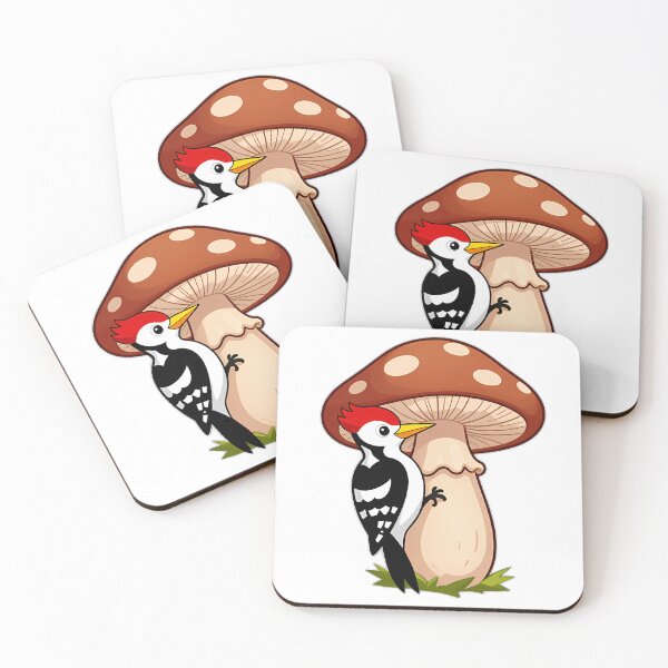 Item preview, Badger with Mushroom Lantern designed and sold by pumsquare.