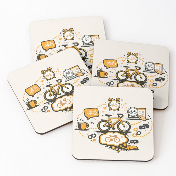 Item preview, Funny Cycling Gift Cyclist Spare Time Art designed and sold by Corvoria.
