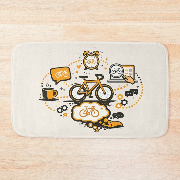 Item preview, Funny Cycling Gift Cyclist Spare Time Art designed and sold by Corvoria.