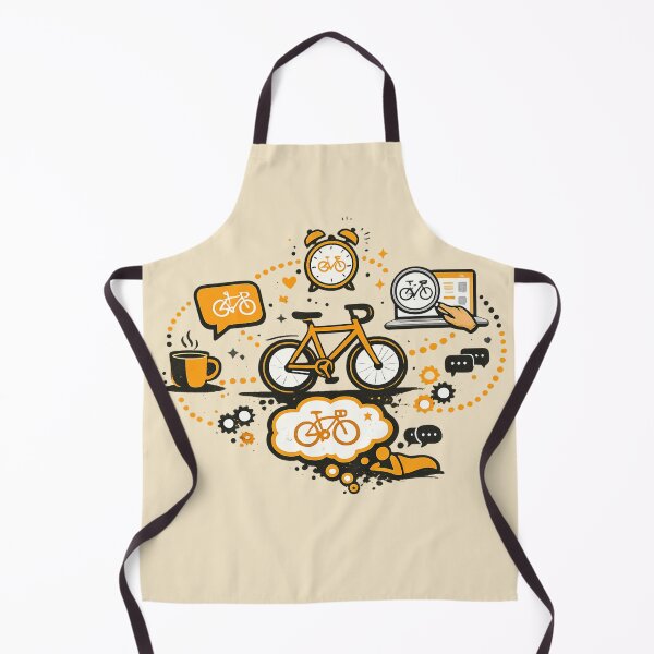 Item preview, Funny Cycling Gift Cyclist Spare Time Art designed and sold by Corvoria.