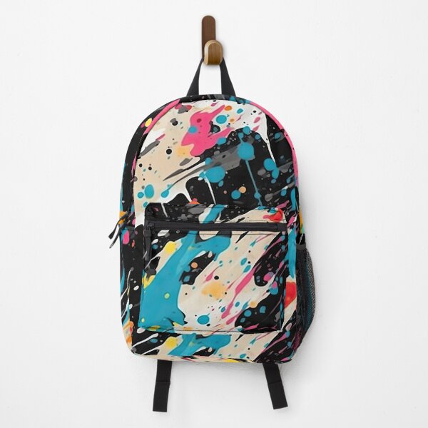 Item preview, Dark Urban Paint Splatter Abstract Street Art Pattern designed and sold by VibeShift Studio.