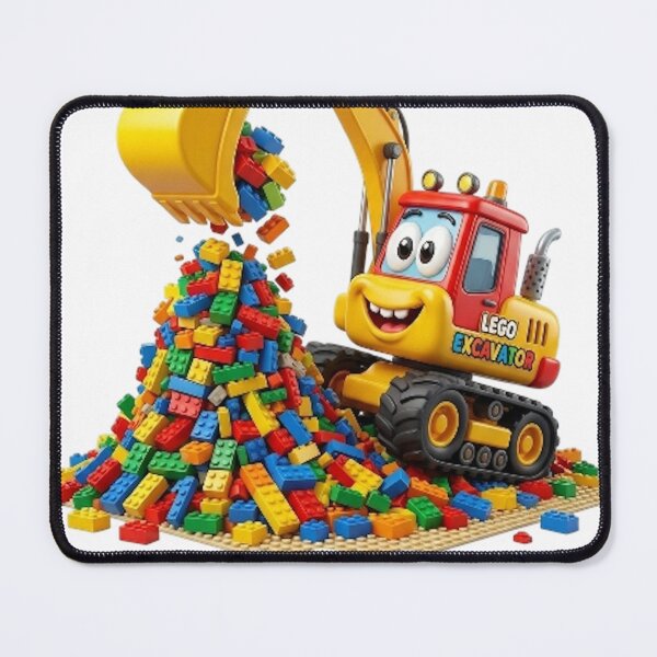 Item preview, TOY EXCAVATOR TRUCK designed and sold by likbatonboot.