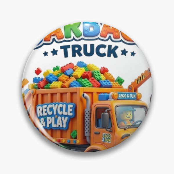 Item preview, TOY GARBAGE TRUCK designed and sold by likbatonboot.