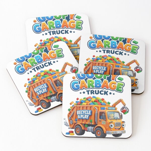 Item preview, TOY GARBAGE TRUCK designed and sold by likbatonboot.