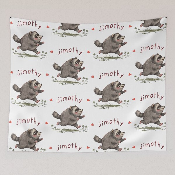 Item preview, Running Jimothy Viral Raccoon Meme Watercolor Graphic designed and sold by PixlCrypt.