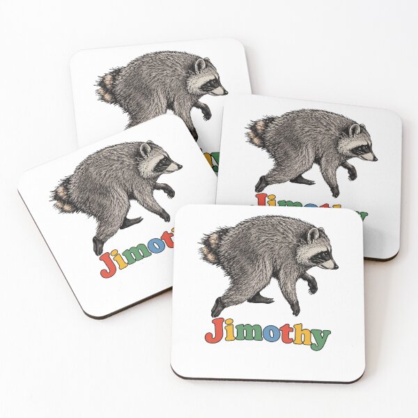 Item preview, Vintage Jimothy Raccoon Colorful Graphic Seattle designed and sold by PixlCrypt.