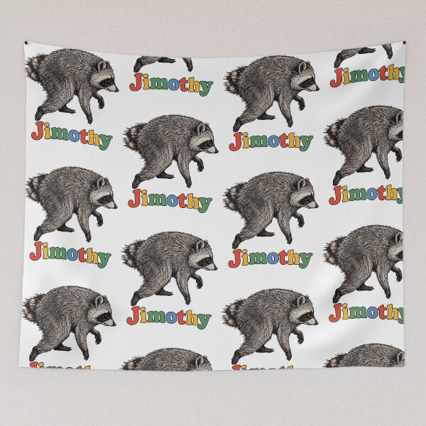 Item preview, Vintage Jimothy Raccoon Colorful Graphic Seattle designed and sold by PixlCrypt.
