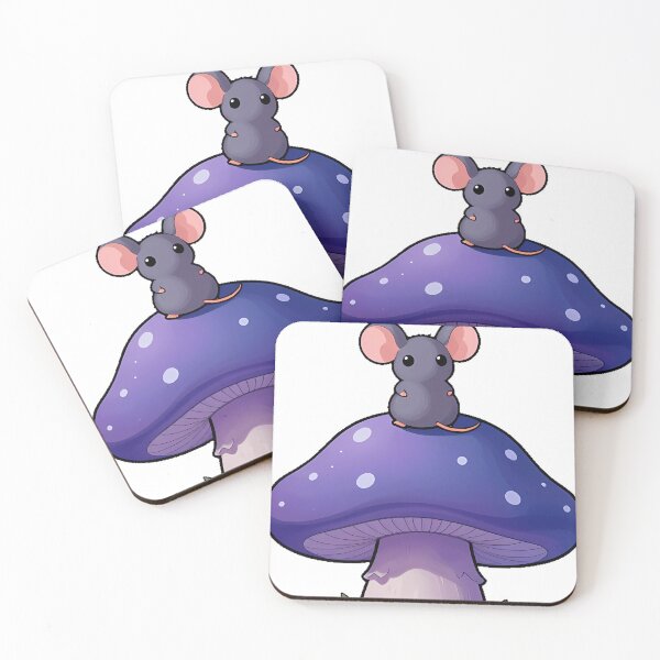 Item preview, Mouse Sitting on Giant Mushroom designed and sold by pumsquare.