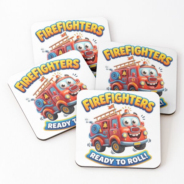 Item preview, TOY FIREFIGHTER TRUCK designed and sold by likbatonboot.