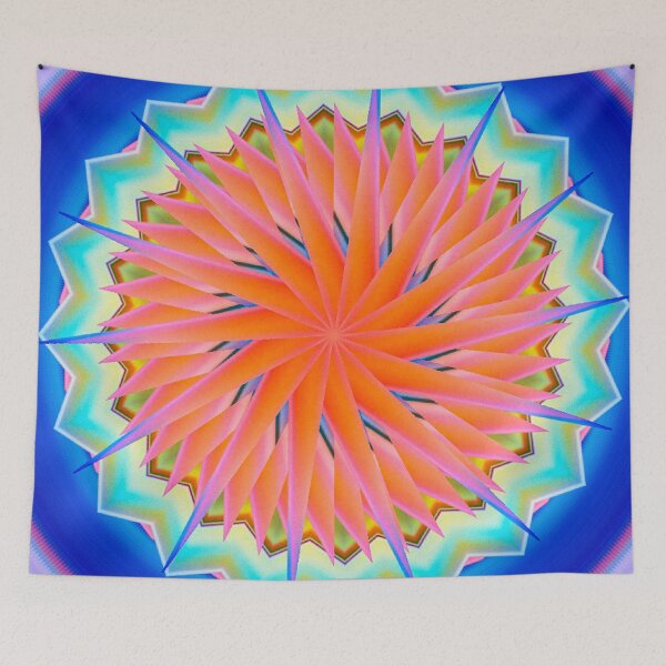 Item preview, Radiant Starburst | Radial Abstract Art designed and sold by ccheckcheckk.