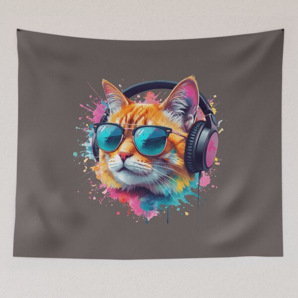 Item preview, COOL CAT ART designed and sold by BKDIGITALSHOP.