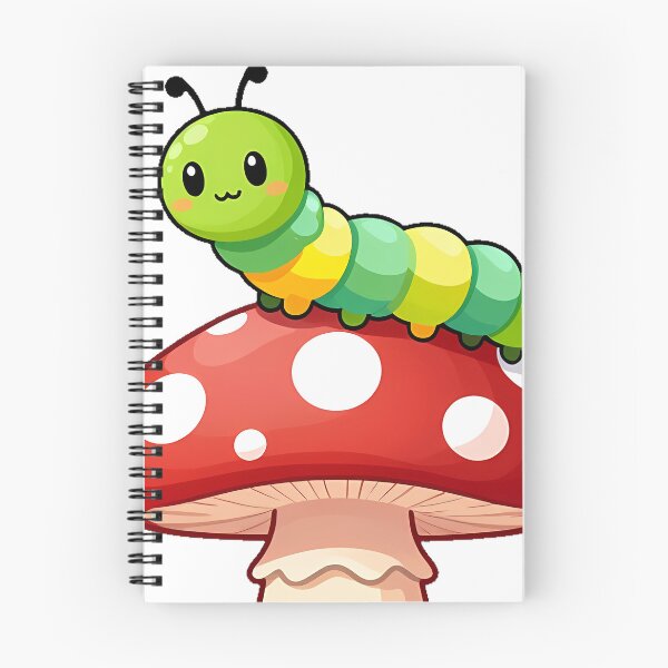 Item preview, Caterpillar on Mushroom Journey designed and sold by pumsquare.
