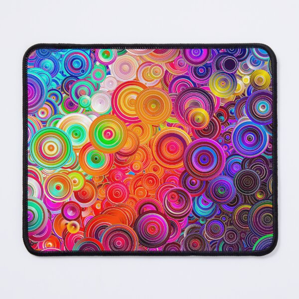 Item preview, Carnival of Circles (rainbow circles) designed and sold by Jomsunshine.
