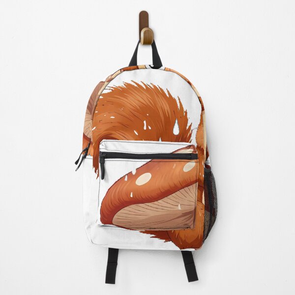 Item preview, Squirrel with Mushroom Umbrella in Rain designed and sold by pumsquare.