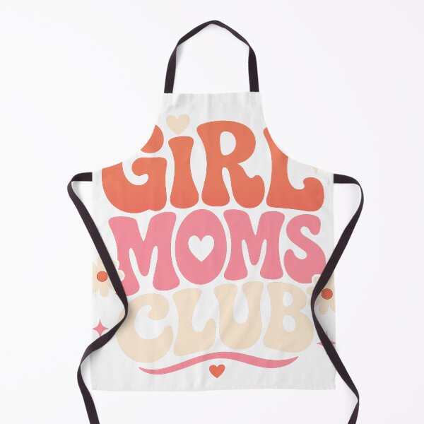Item preview, Girl Moms Club Retro Groovy Typography T-Shirt Design | 70s Vintage Mom SVG Style designed and sold by CreativeNest Prints.