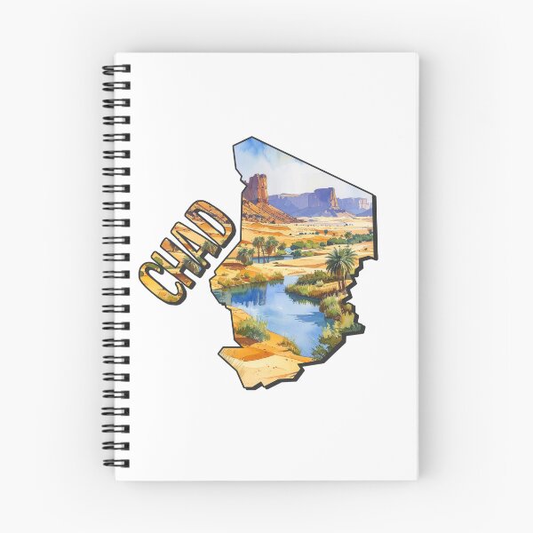 Item preview, Chad Watercolor Map designed and sold by Motivburg.