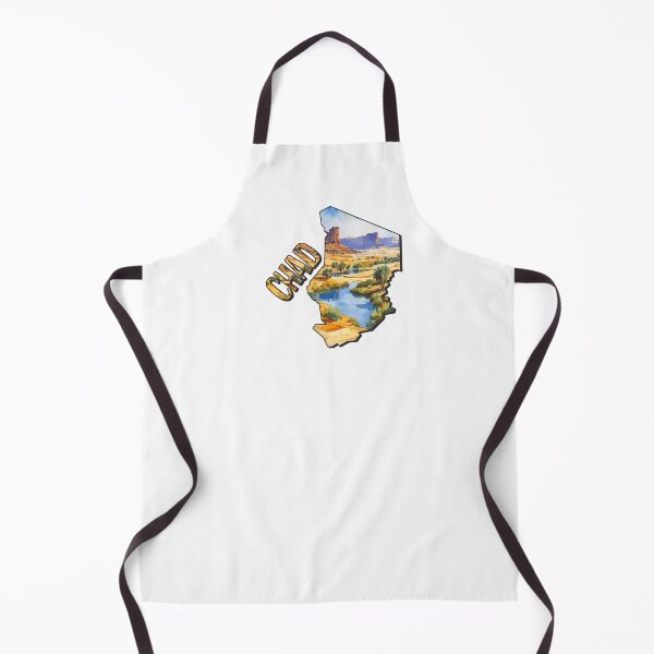 Item preview, Chad Watercolor Map designed and sold by Motivburg.
