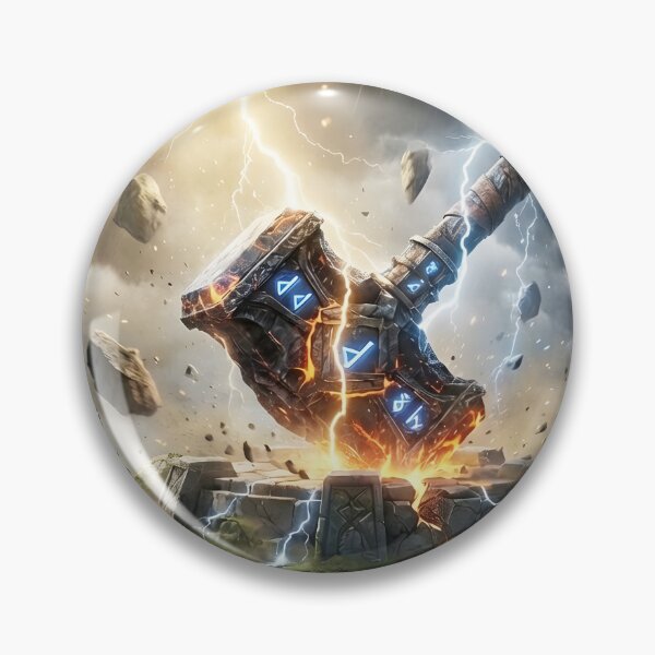 Item preview, Hammer of the First Titan designed and sold by zakvisuals.