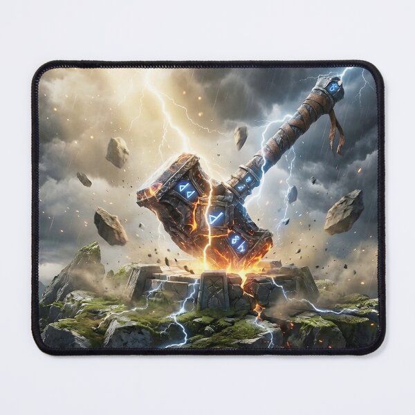 Item preview, Hammer of the First Titan designed and sold by zakvisuals.