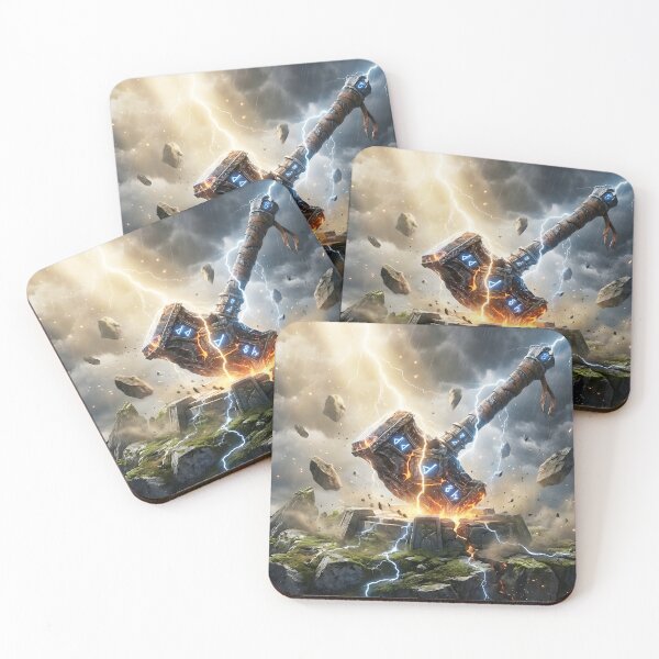 Item preview, Hammer of the First Titan designed and sold by zakvisuals.