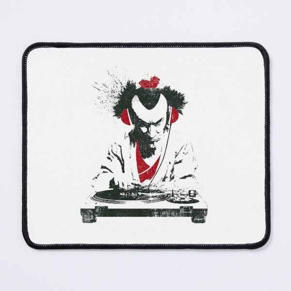 Item preview, Retro Street DJ Scratching Vinyl Records Art designed and sold by EdvvinStudios.