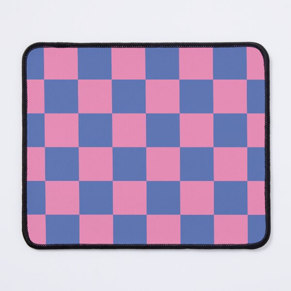 Item preview, Large Checkerboard Pattern in Dusty Pink and Nordic Blue designed and sold by ViviNyks.