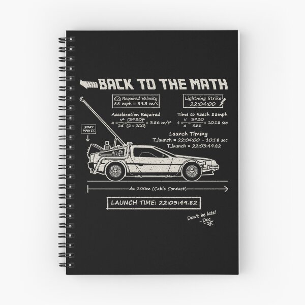 Item preview, Back to the Math designed and sold by StudioNMdesign.