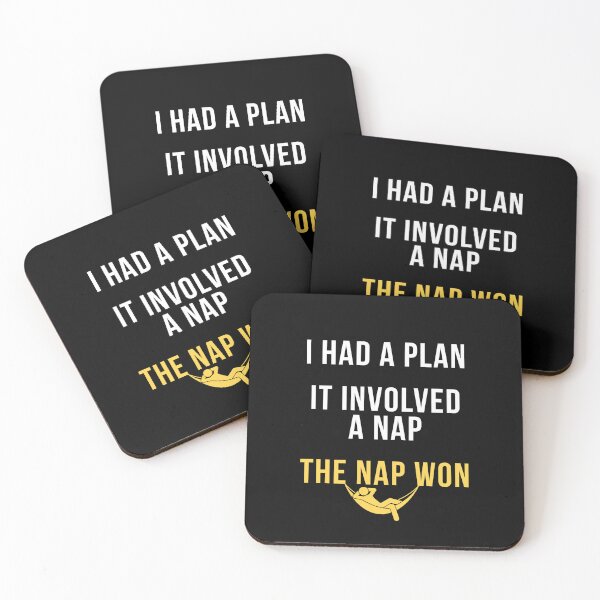 Item preview, I Had A Plan. It Involved A Nap. The Nap Won. | Funny Nap Quote T-Shirt designed and sold by TongTang.