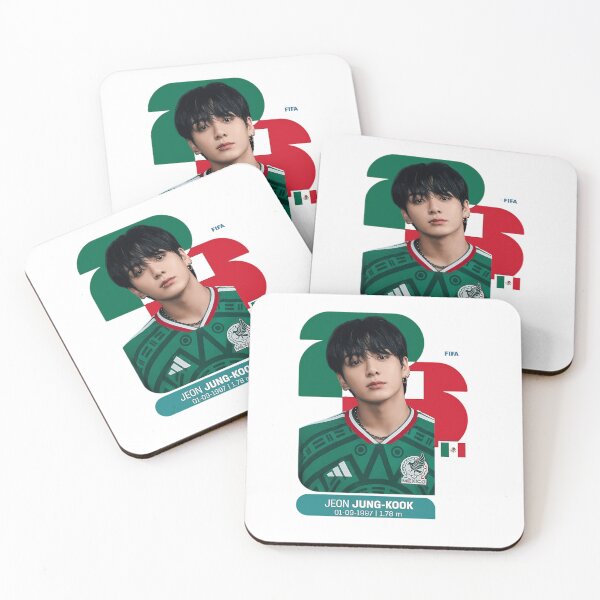 Item preview,  Jungkook Mexico Football Jersey 2026  designed and sold by SoftRedMood.