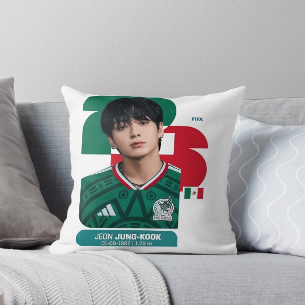 Item preview,  Jungkook Mexico Football Jersey 2026  designed and sold by SoftRedMood.