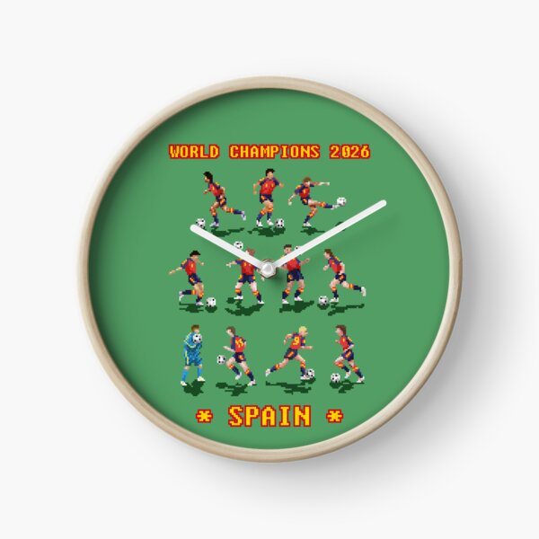 Item preview, Spain Pixel Art Champions 2026 designed and sold by Lidra Zehcnas.