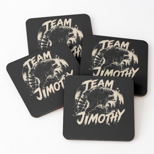 Item preview, Team Jimothy Vintage Raccoon Meme Woodland Art designed and sold by PixlCrypt.