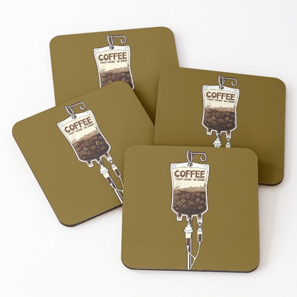 Item preview, Coffee IV Drip - Funny Caffeine Addiction designed and sold by Deviant Logic Design.