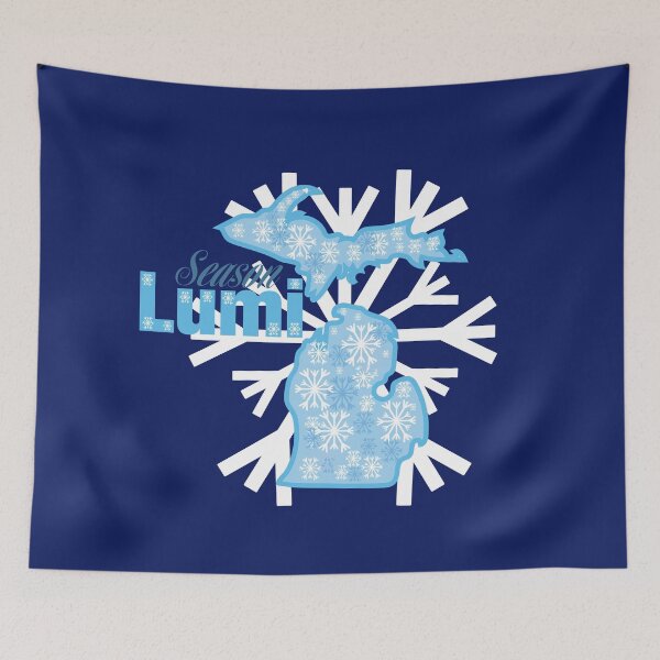 Item preview, Lumi Season | Michigan Winter Artwork designed and sold by FreshWaterWares.