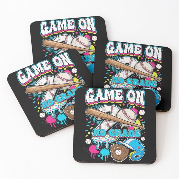 Item preview, 2nd Grade Game On Baseball Back to School  Boys Girls Youth Sports designed and sold by CF_VintageDesign.