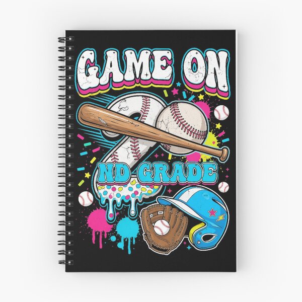 Item preview, 2nd Grade Game On Baseball Back to School  Boys Girls Youth Sports designed and sold by CF_VintageDesign.