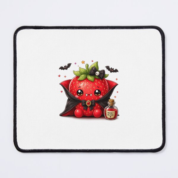 Item preview, Cute Kawaii Vampire Strawberry designed and sold by TİNYPRİNTSS.