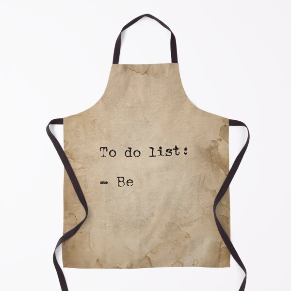 Item preview, To do list: Be – Minimalist vintage quote & mindfulness designed and sold by Artdavesalzburg.
