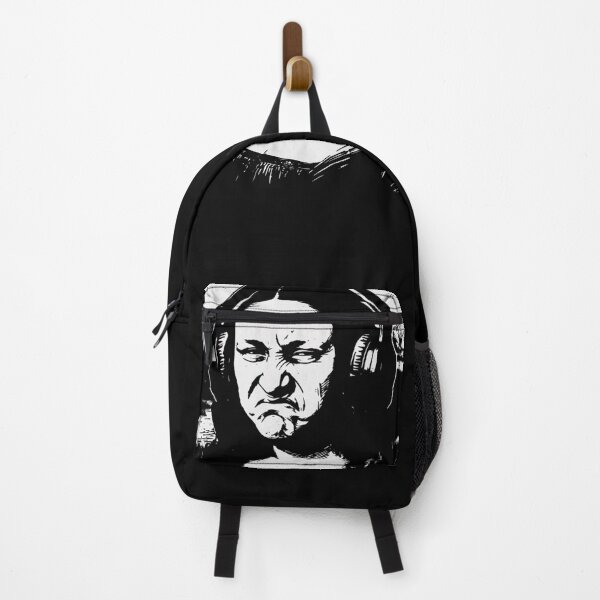 Item preview, Mona Lisa Bass Face With Headphones Funny Music Art designed and sold by xpressapparels.