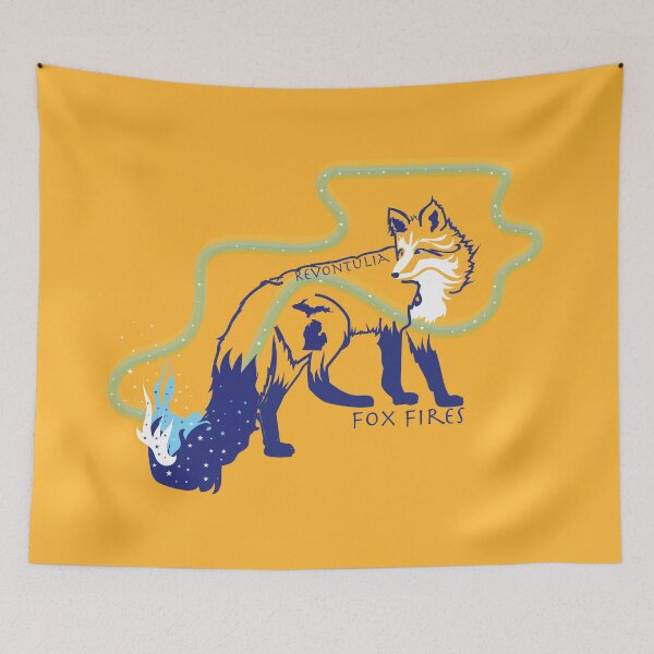 Item preview, Revontulia (Fox Fires) | Finnish Folklore Art designed and sold by FreshWaterWares.